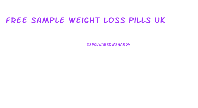 Free Sample Weight Loss Pills Uk