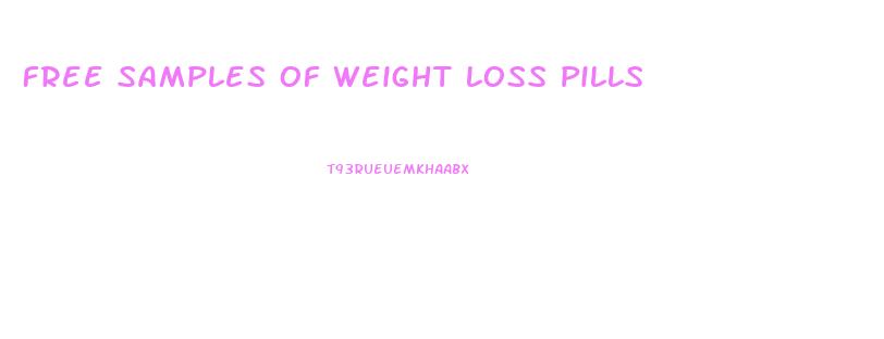 Free Samples Of Weight Loss Pills