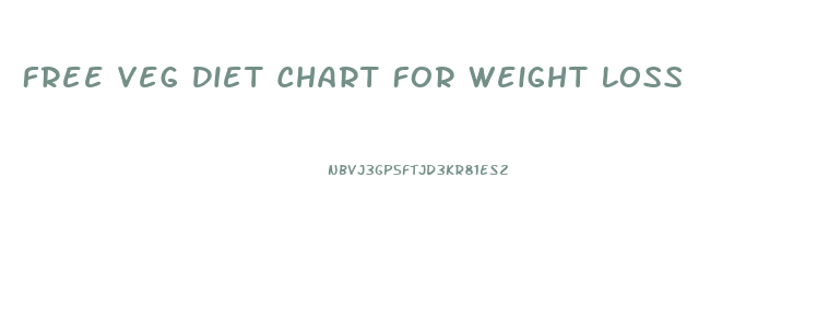 Free Veg Diet Chart For Weight Loss