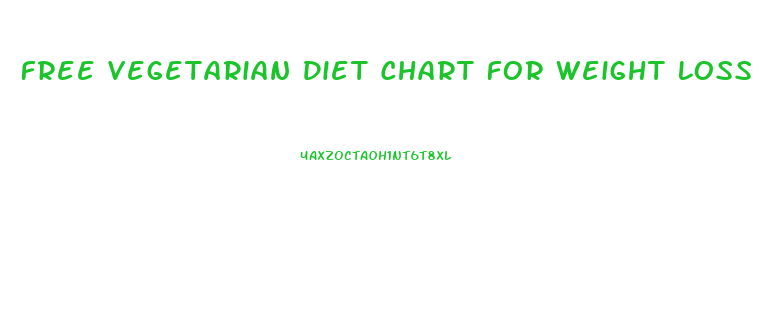 Free Vegetarian Diet Chart For Weight Loss