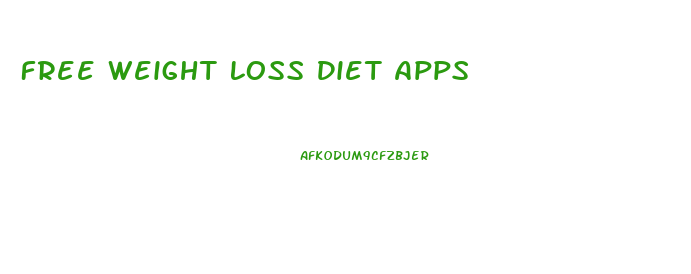 Free Weight Loss Diet Apps