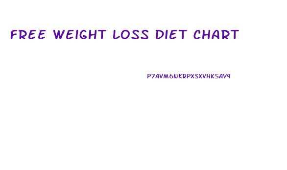 Free Weight Loss Diet Chart