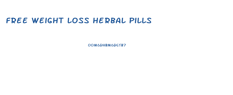 Free Weight Loss Herbal Pills