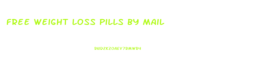 Free Weight Loss Pills By Mail