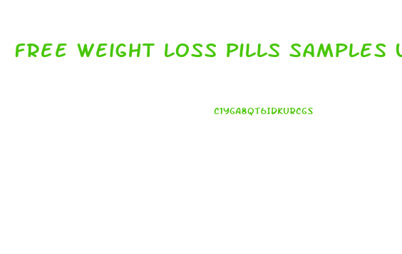 Free Weight Loss Pills Samples Uk