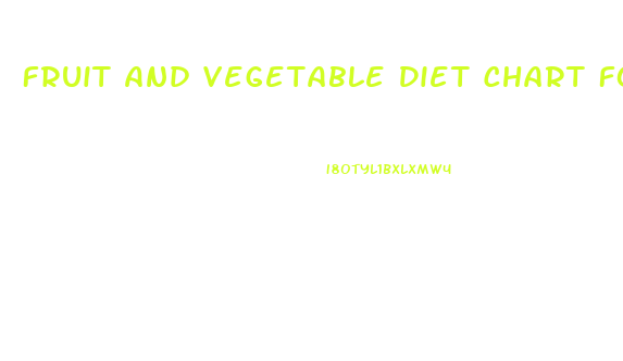 Fruit And Vegetable Diet Chart For Weight Loss