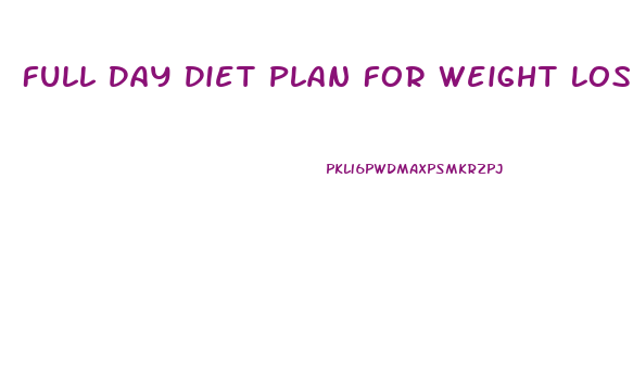 Full Day Diet Plan For Weight Loss Vegetarian