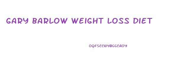Gary Barlow Weight Loss Diet