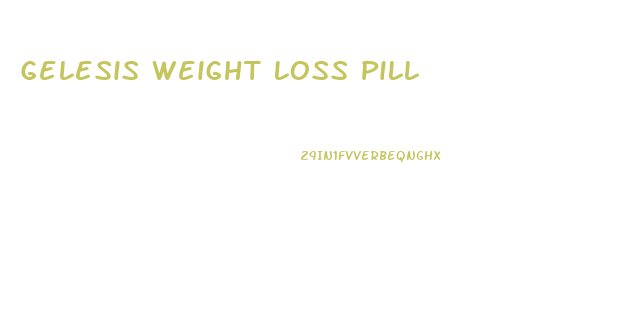 Gelesis Weight Loss Pill