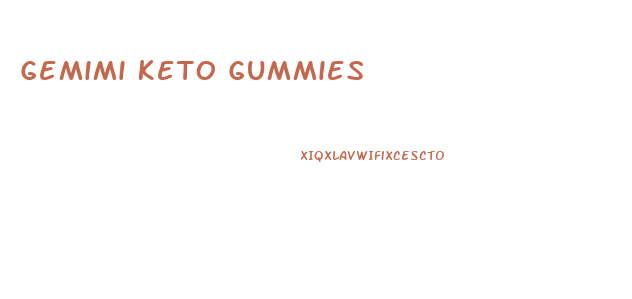 Gemimi Keto Gummies