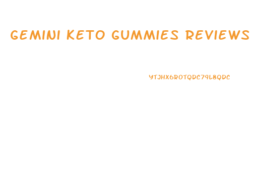 Gemini Keto Gummies Reviews Amazon