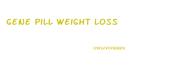 Gene Pill Weight Loss