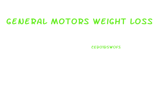 General Motors Weight Loss Diet Program Pdf