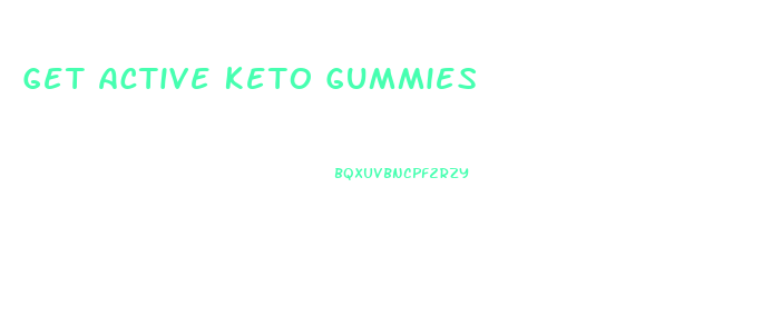 Get Active Keto Gummies