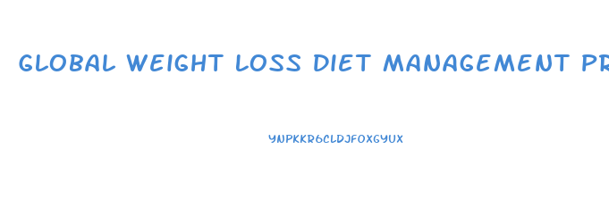 Global Weight Loss Diet Management Products Services Market