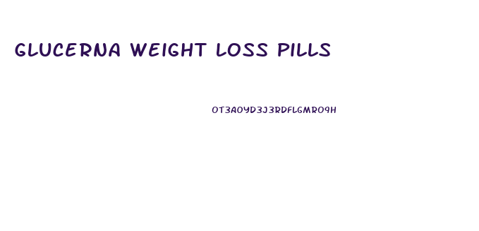 Glucerna Weight Loss Pills