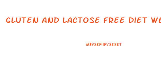 Gluten And Lactose Free Diet Weight Loss