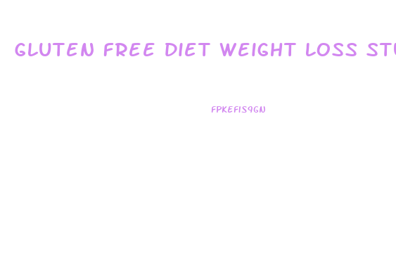 Gluten Free Diet Weight Loss Study