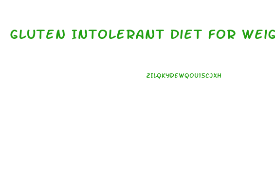 Gluten Intolerant Diet For Weight Loss