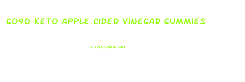 Go90 Keto Apple Cider Vinegar Gummies