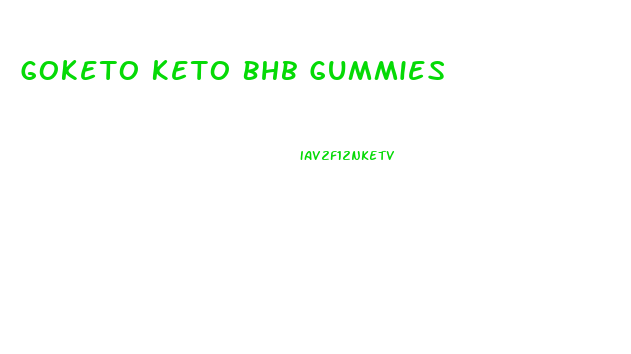 Goketo Keto Bhb Gummies