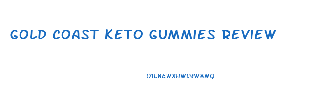 Gold Coast Keto Gummies Review