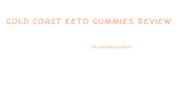 Gold Coast Keto Gummies Review