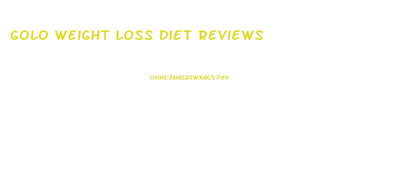 Golo Weight Loss Diet Reviews