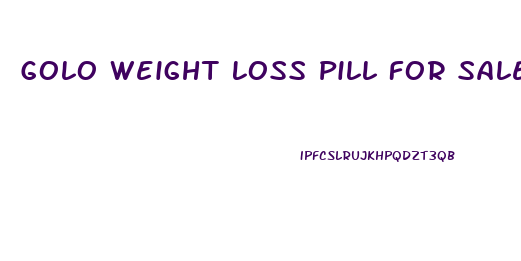 Golo Weight Loss Pill For Sale