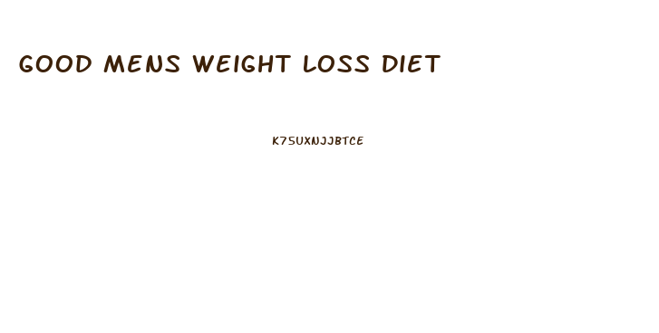 Good Mens Weight Loss Diet