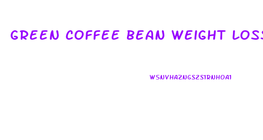 Green Coffee Bean Weight Loss Diet