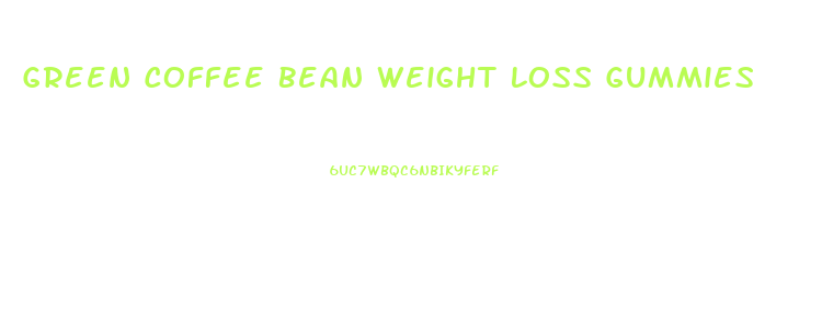 Green Coffee Bean Weight Loss Gummies