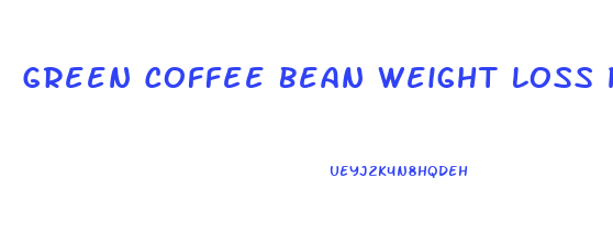 Green Coffee Bean Weight Loss Pill