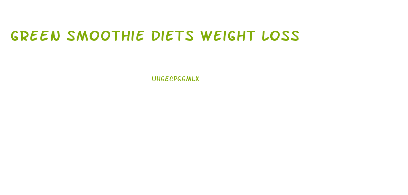 Green Smoothie Diets Weight Loss