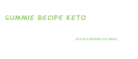 Gummie Recipe Keto