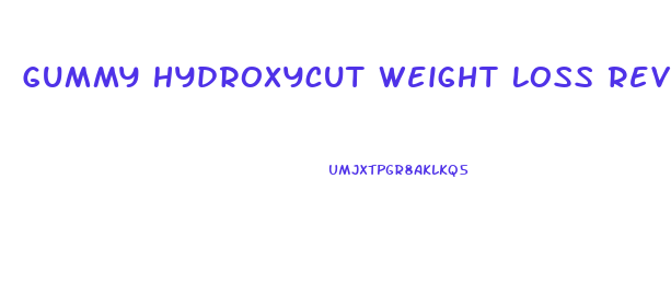 Gummy Hydroxycut Weight Loss Review