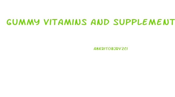Gummy Vitamins And Supplements For Weight Loss