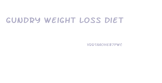 Gundry Weight Loss Diet