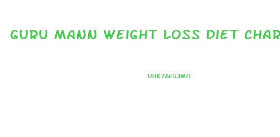 Guru Mann Weight Loss Diet Chart For Female