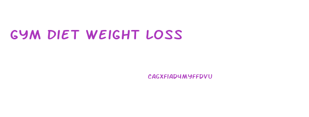 Gym Diet Weight Loss