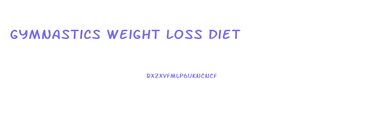 Gymnastics Weight Loss Diet