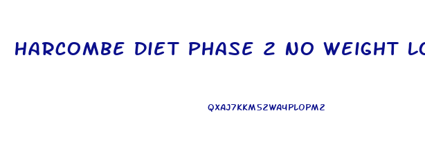 Harcombe Diet Phase 2 No Weight Loss