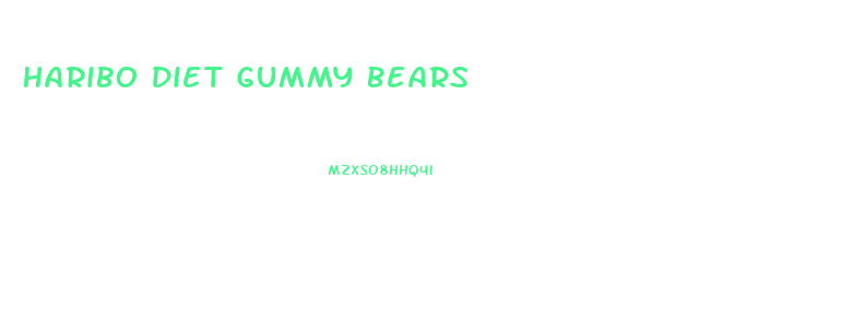 Haribo Diet Gummy Bears