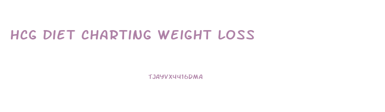 Hcg Diet Charting Weight Loss