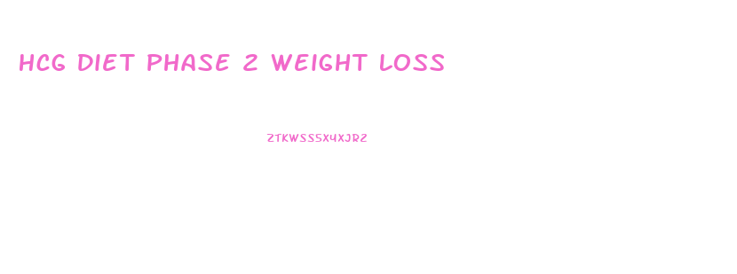 Hcg Diet Phase 2 Weight Loss