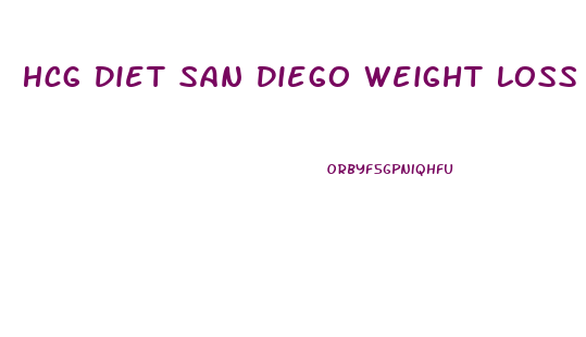 Hcg Diet San Diego Weight Loss Clinic