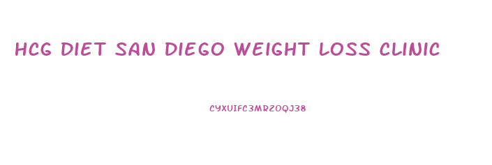 Hcg Diet San Diego Weight Loss Clinic