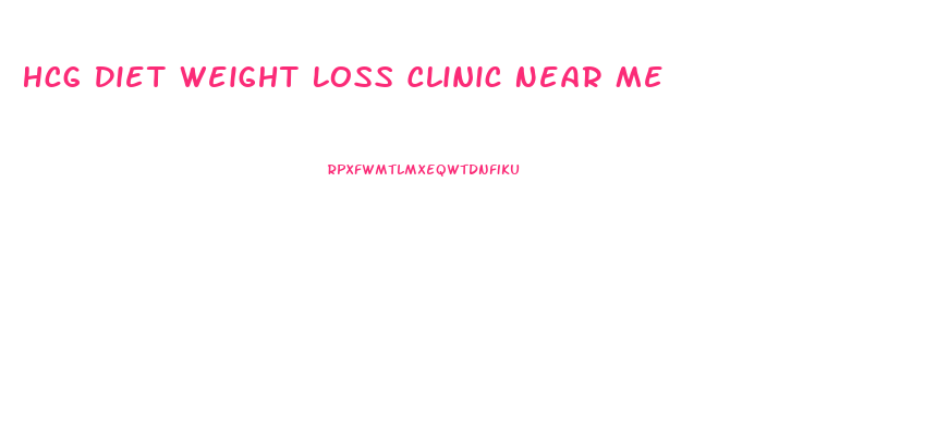 Hcg Diet Weight Loss Clinic Near Me