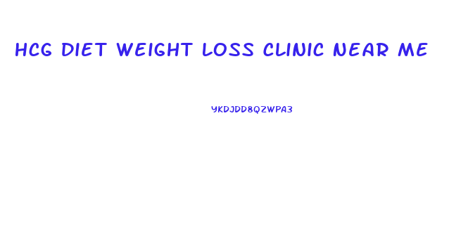 Hcg Diet Weight Loss Clinic Near Me