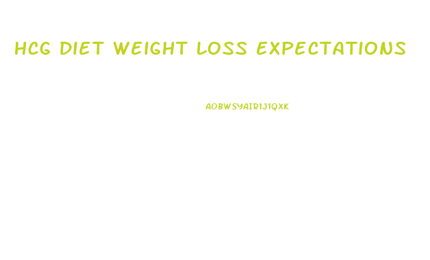 Hcg Diet Weight Loss Expectations